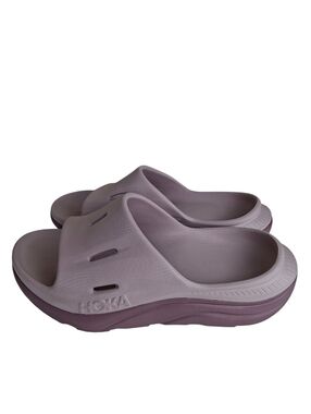 Hoka Ora Recovery Slide 3 Sandals Mules Women's Size 7 Pale Mauve